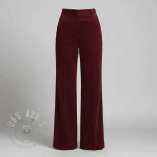 Babyrib cord bordeaux