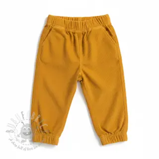 Babyrib cord ochre
