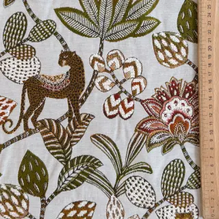 Dekoračná látka jacquard Soliman allover blanc