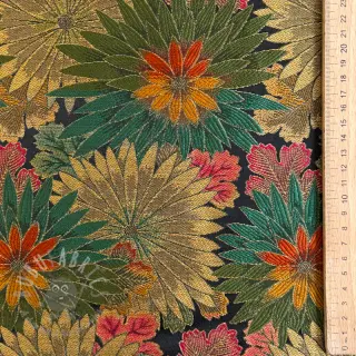 Decoratiestof jacquard Matcha allover kaki