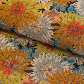 Decoratiestof jacquard Matcha allover peanut