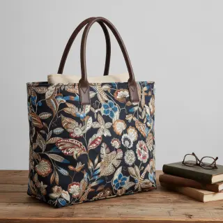 Dekoračná látka jacquard Neroli allover nuit