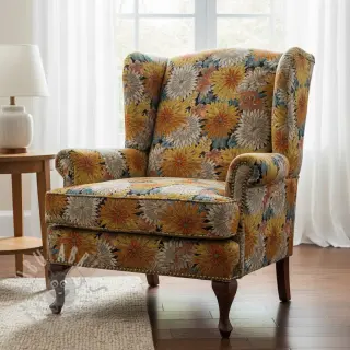 Decoratiestof jacquard Matcha allover peanut