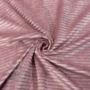 Fluweel VELVET LUREX Stripe pink