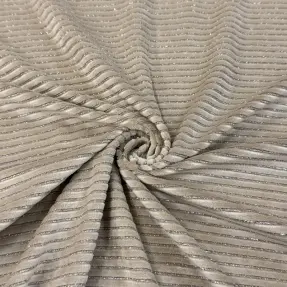Zamat VELVET LUREX Stripe beige