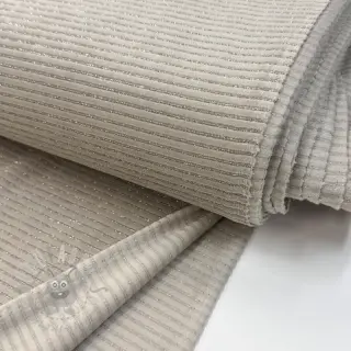 Fluweel VELVET LUREX Stripe beige