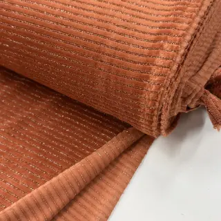 Zamat VELVET LUREX Stripe brick