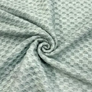 Gebreide stof Angora honey ocean green