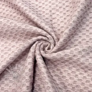 Gebreide stof Angora honey rose