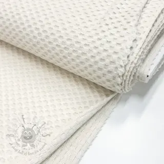 Gebreide stof Angora honey off white