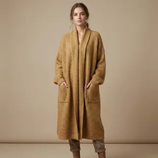 Pletenina Angora honey beige