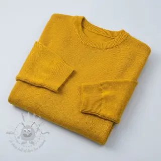 Sweaterstof BABY KNIT ochre