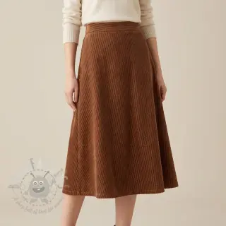 Fluweel VELVET LUREX Stripe brick