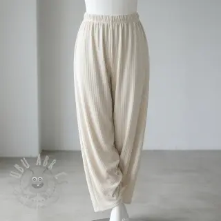 Fluweel VELVET LUREX Stripe off white