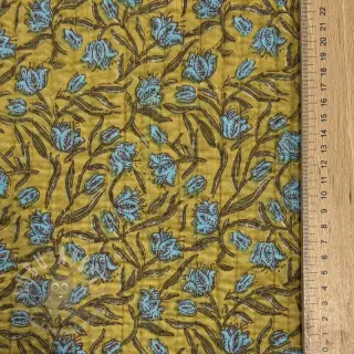 Katoenen stof QUILT Gange curcuma