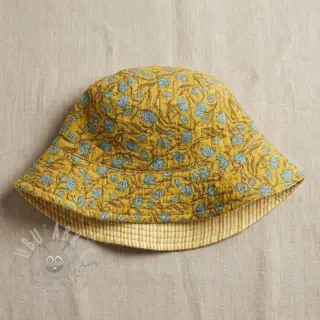 Katoenen stof QUILT Gange curcuma