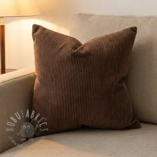 Ribfluweel HUGGY chocolat