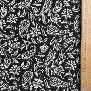 Dekoračná látka jacquard Mumbai allover noir