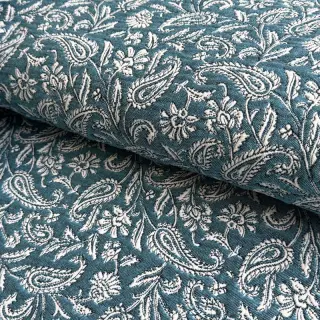 Dekoračná látka jacquard Mumbai allover jade