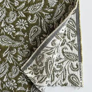 Dekoračná látka jacquard Mumbai allover kaki