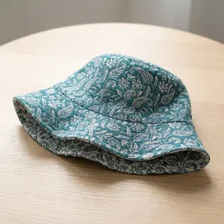 Dekoračná látka jacquard Mumbai allover jade