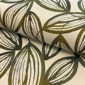 Decoratiestof jacquard Folia romarin