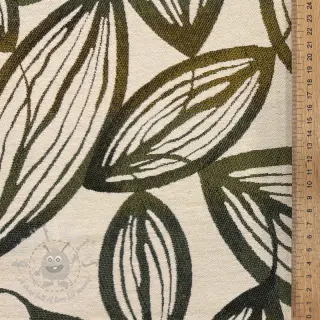 Decoratiestof jacquard Folia romarin