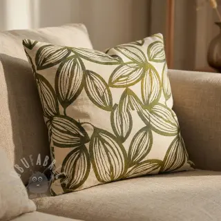 Decoratiestof jacquard Folia romarin