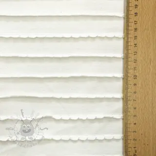 Tricot RUFFLES white