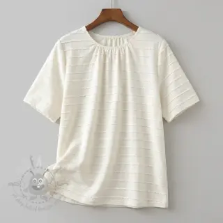 Tricot RUFFLES white
