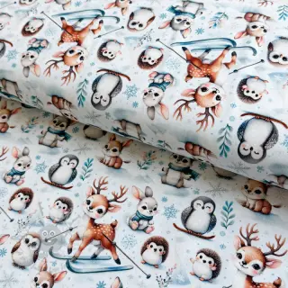 Tricot Lumi design C digital print