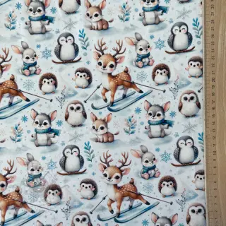 Tricot Lumi design C digital print