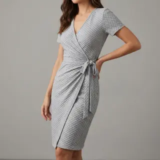 Pletenina Angora honey light grey
