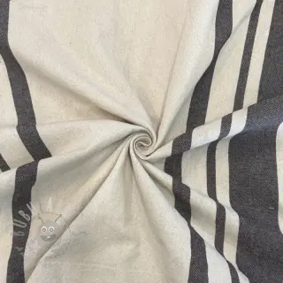 Decoratiestof Bernadette stripe coffee