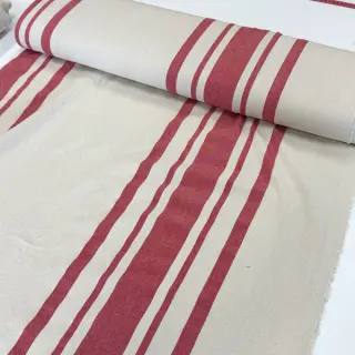 Dekoračná látka Bernadette stripe rouge
