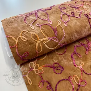 Katoenen stof TIE DYE Chenille ela design A
