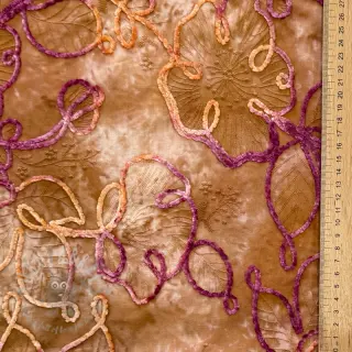 Katoenen stof TIE DYE Chenille ela design En