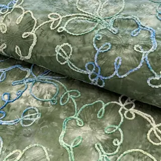 Katoenen stof TIE DYE Chenille ela design B