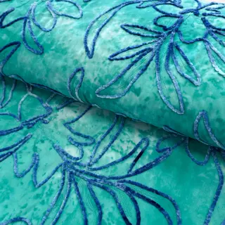 Bavlnená látka TIE DYE Chenille manon design A
