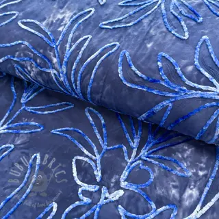 Katoenen stof TIE DYE Chenille manon design B