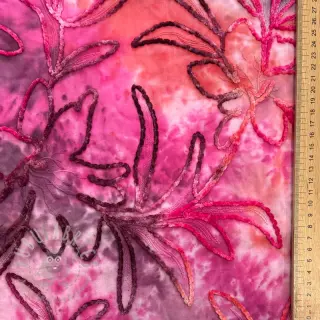 Katoenen stof TIE DYE Chenille manon design C