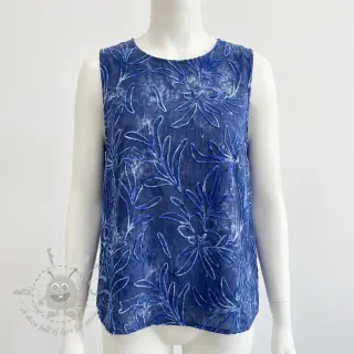 Katoenen stof TIE DYE Chenille manon design B