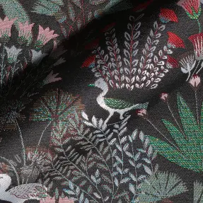 Decoratiestof jacquard Botanic Paradise Bird