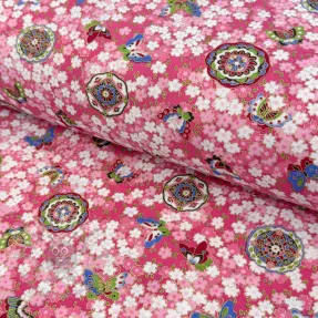 Katoenen stof JAPAN collection design L