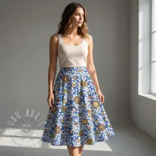 Katoenen stof JAPAN collection design J