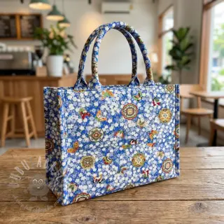 Katoenen stof JAPAN collection design J