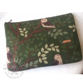 Decoratiestof premium Forest Wood Owl
