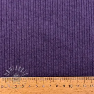 Ribfluweel 6W WASHED STRETCH dark purple