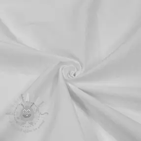 Katoenen stof WASHED white