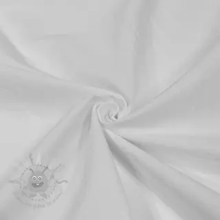 Katoenen stof WASHED white